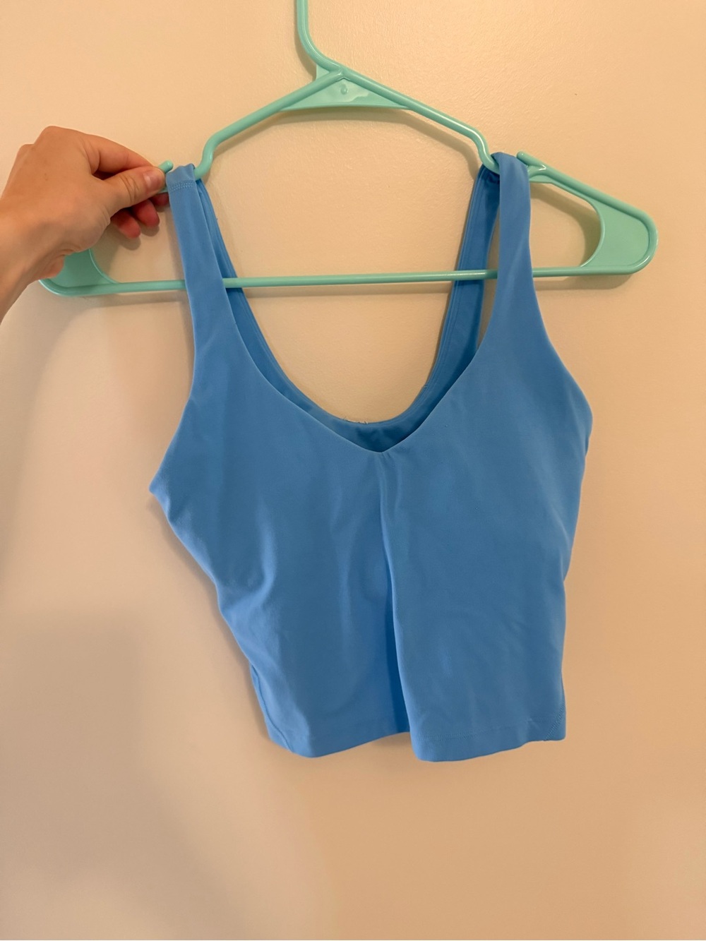 lululemon athletica Light Blue Tank Top